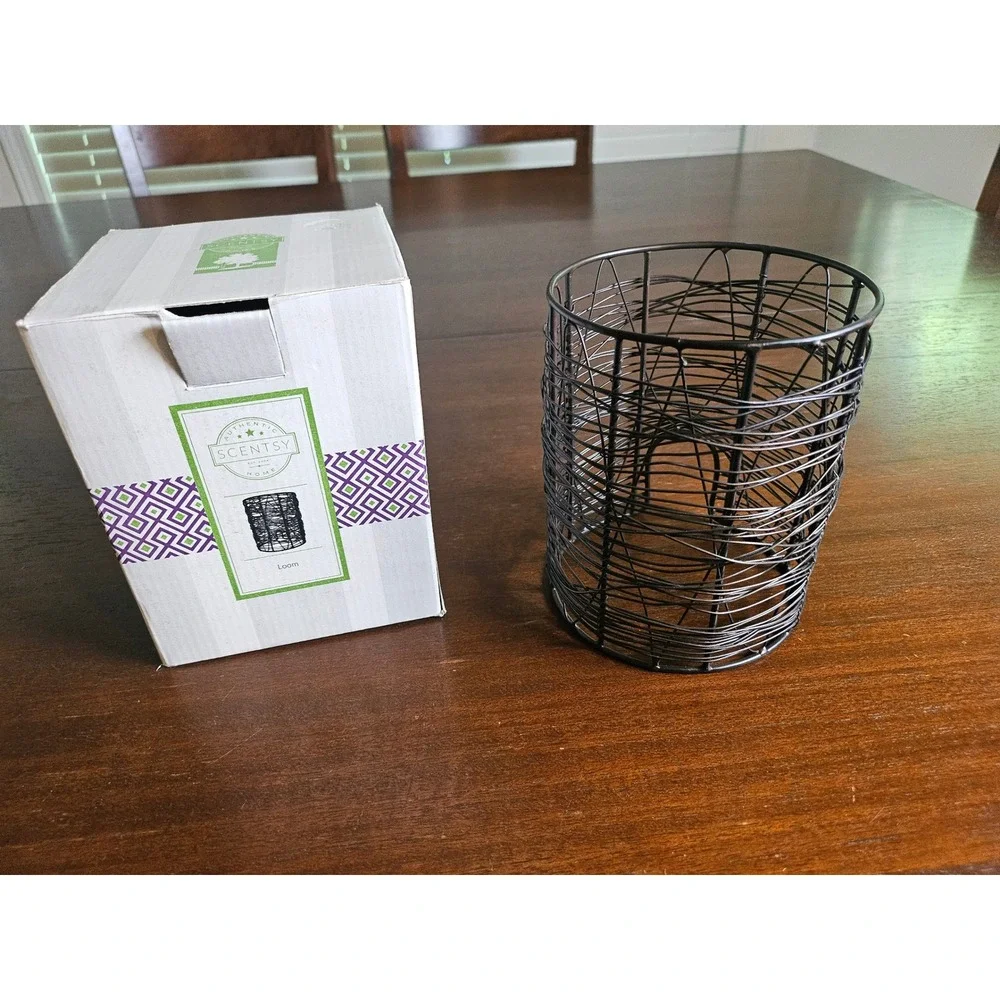 Scentsy Loom Warmer Sleeve Home Decor Bronze Wire Wrap Industrial Design